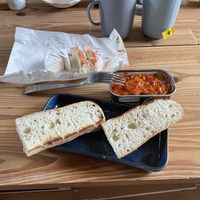 camambert with ratatoille at my home😄 at Jay & Joy in Paris