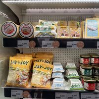 selection of vegan cheeses  #Veganuary at Jay & Joy in Paris