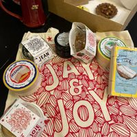 Joie gras, lots of cheese, and cavi-art at Jay & Joy in Paris