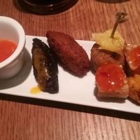 apetizers at Niebe in Paris