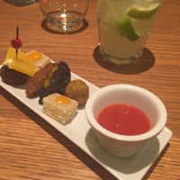 Vegan option starter.  at Niebe in Paris