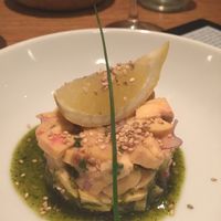 Plantain ceviche.   at Niebe in Paris