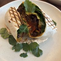 All day brunch burrito  at Cascara in Bath