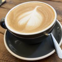 Decaf oat latte  at Cascara in Bath