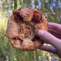 Hazelnut vanilla crown   at Cascara in Bath