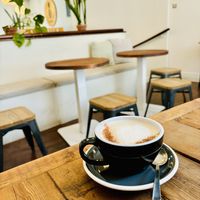 Chai latte   at Cascara in Bath