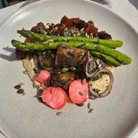 Hummus Plate at Cascara in Bath