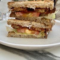 tempeh lettuce and tomorrow toastie  at Cascara in Bath