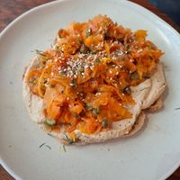 Salmon at Cascara in Bath