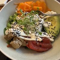 There was a little too much mayonnaise for me. Next time I’ll order it on the side.  at Cascara in Bath