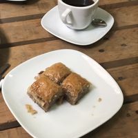 Vegan baklava at Vegan Istanbul in Istanbul