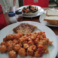 Mixed plate at Vegan Istanbul in Istanbul