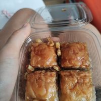 Vegan baklava at Vegan Istanbul in Istanbul