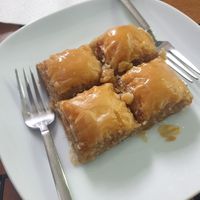 Baklava at Vegan Istanbul in Istanbul
