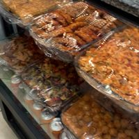 The buffet at Vegan Istanbul in Istanbul