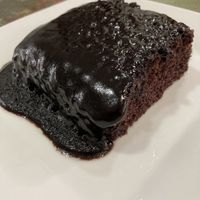 Chocolate brownie  at Vegan Istanbul in Istanbul