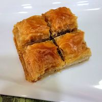 Baklava at Vegan Istanbul in Istanbul