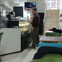 Trying to choose! at Vegan Istanbul in Istanbul