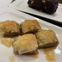 Baklava, Mosaik cake  at Vegan Istanbul in Istanbul