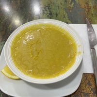 Soup of the day (blended vegetable soup)  at Vegan Istanbul in Istanbul