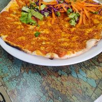 Lahmacum at Vegan Istanbul in Istanbul
