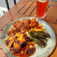 4 Option Meal (160 TL) with Homemade Combucha (75 TL) at Vegan Istanbul in Istanbul