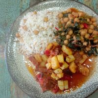 Vegan meal at Vegan Istanbul in Istanbul