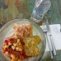 Vegan meal at Vegan Istanbul in Istanbul