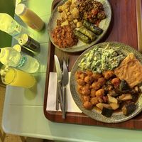 Two ‘four item menu’ plus drinks   at Vegan Istanbul in Istanbul
