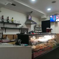 In cafe at Vegan Istanbul in Istanbul