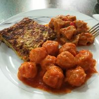 Food at Vegan Istanbul in Istanbul