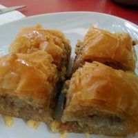 Vegan baklava at Vegan Istanbul in Istanbul