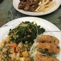 Choose 4 for 25TL, all tasty! at Vegan Istanbul in Istanbul