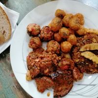 Mock meats at Vegan Istanbul in Istanbul