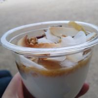 Coconut cream parfait at Judy in Paris