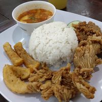 Abalone Katsu at BB Corner Natural Food in Palembang