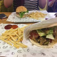 Really good falafel  at Gotcha in Ho Chi Minh City