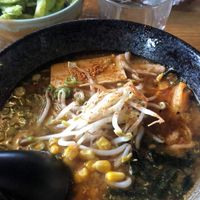 The vegan ramen  at Mr Ramen in Copenhagen