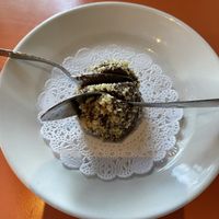 Dark chocolate truffle at Tongue in Cheek in St Paul