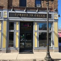 Outside at Tongue in Cheek in St Paul