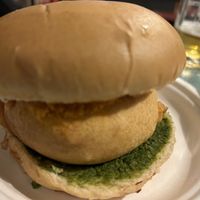 The legendary Vada Pav   at Bundobust in Manchester