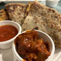 Paratha & Thepla  at Bundobust in Manchester