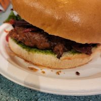 Bharji butty. at Bundobust in Manchester