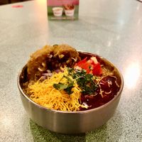 Ragda pethis   at Bundobust in Manchester