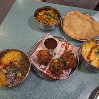 A selection of dishes at Bundobust in Manchester