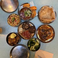 Good spread    at Bundobust in Manchester