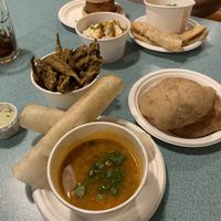 Amazing food. Those okra fries 😍 at Bundobust in Manchester