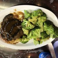 “Beaf” entree at Sanctuary Vegan Cafe in Knoxville