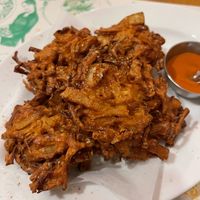 Onion bahji!!  at Aashirwad in Kanazawa