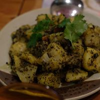 Nepali potatoes at Aashirwad in Kanazawa
